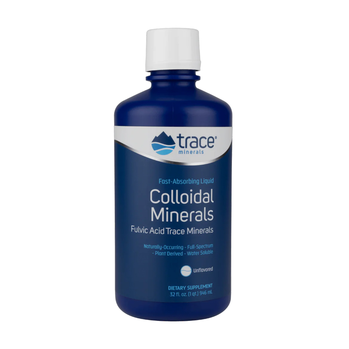 Колоїдні мінерали Trace Minerals Collodial Minerals без смаку, в рідині, 946 мл